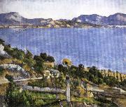 Paul Cezanne L'Estaque painting